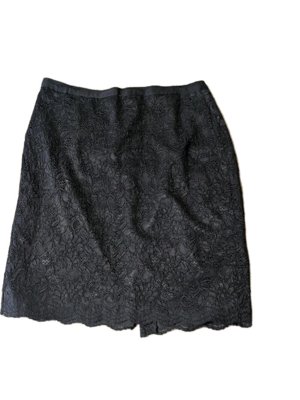 New York & Company Collection Black Skirt Size 14